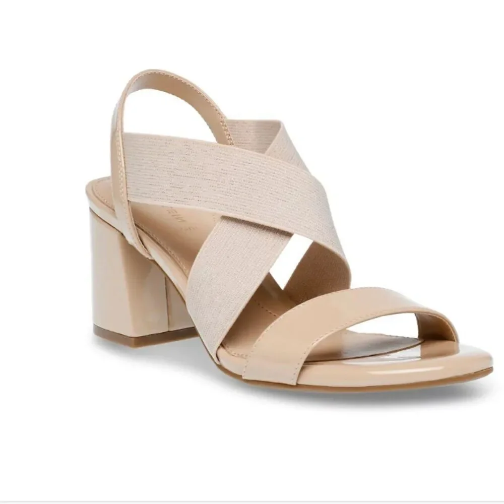 Anne Klein Women's Ryles Block Heel Dress Sandals